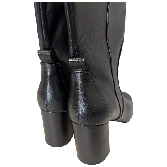 NWOB $295 Cole Haan Grand Ambition Pull-On Tall Boot – Black Leather 6.5 - Picture 8 of 10